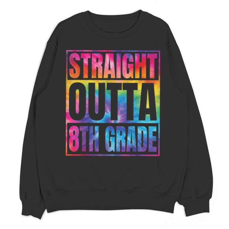 Straight Outta 8th Grade Great Graduation Eighth Grade Unisex Sweatshirt