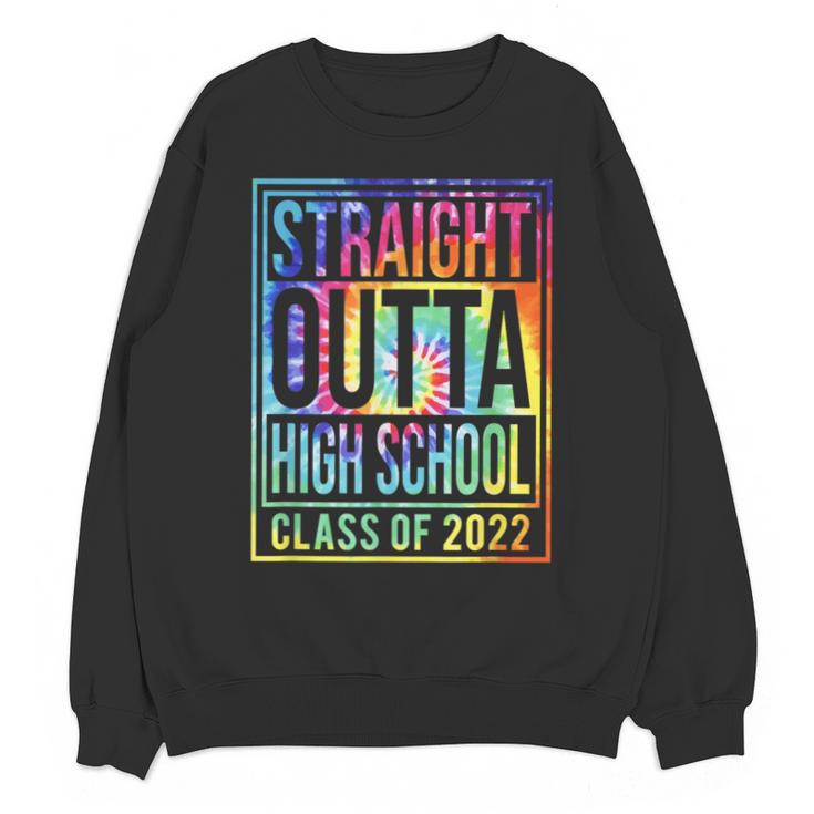 Straight Outta High School Class Of 2022 Graduation Unisex Sweatshirt