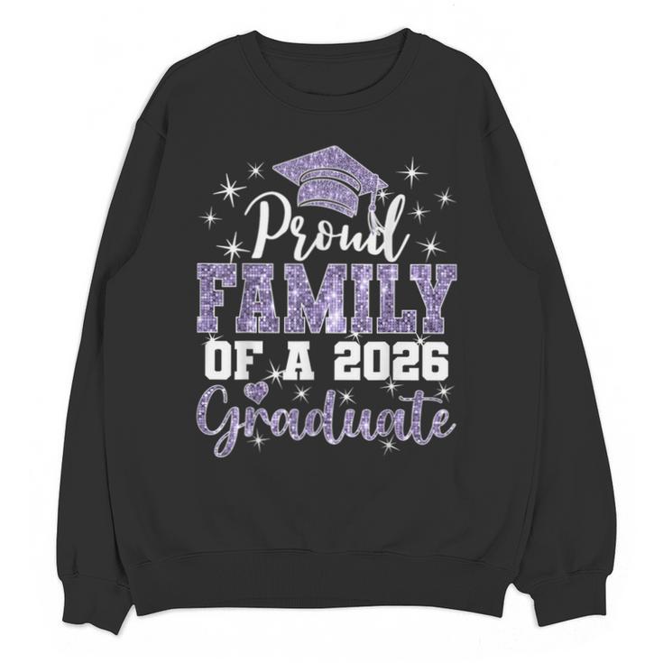 Super Proud Family Of 2026 Graduate Senior Graduation Family Unisex Sweatshirt