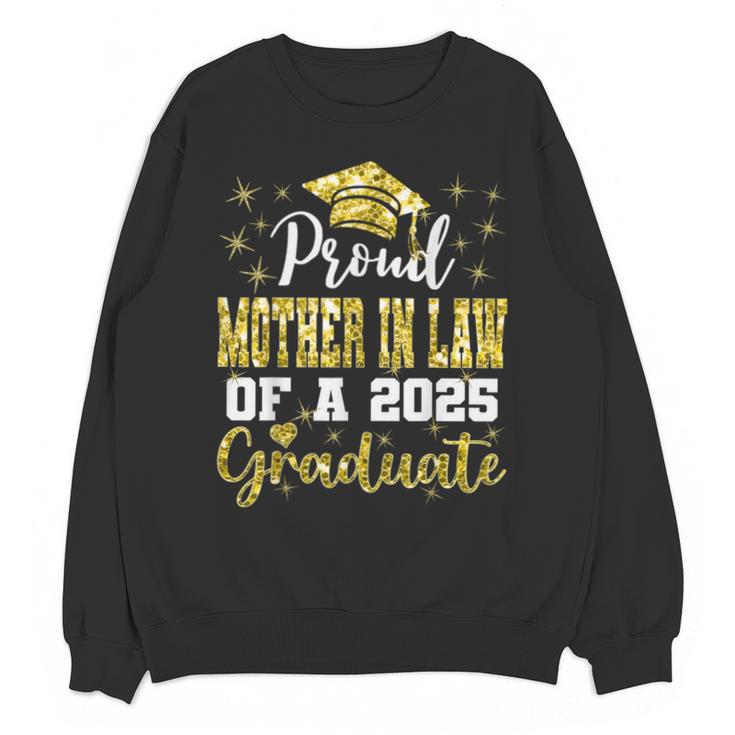 Super Proud Mother In Law Of 2025 Graduate Graduation Family Unisex Sweatshirt