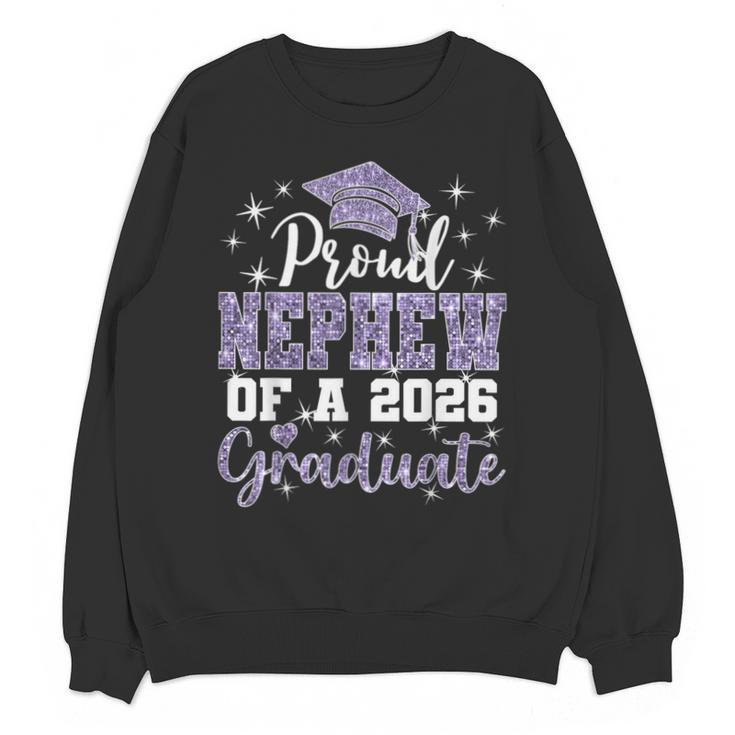 Super Proud Nephew Of 2026 Graduate Senior Graduation Family Unisex Sweatshirt