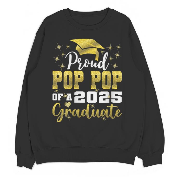 Super Proud Pop Pop Of 2025 Graduate Graduation Family Unisex Sweatshirt