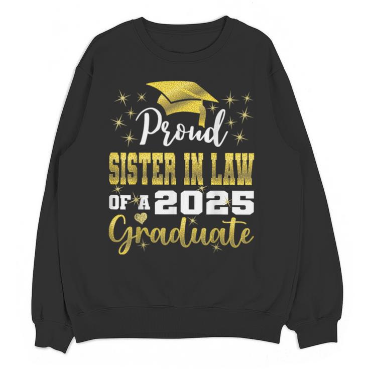 Super Proud Sister In Law Of 2025 Graduate Graduation Family Unisex Sweatshirt