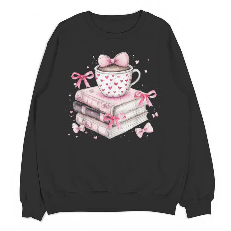 Teacher Valentine's Day All Booked For Valentines Reading Unisex Sweatshirt