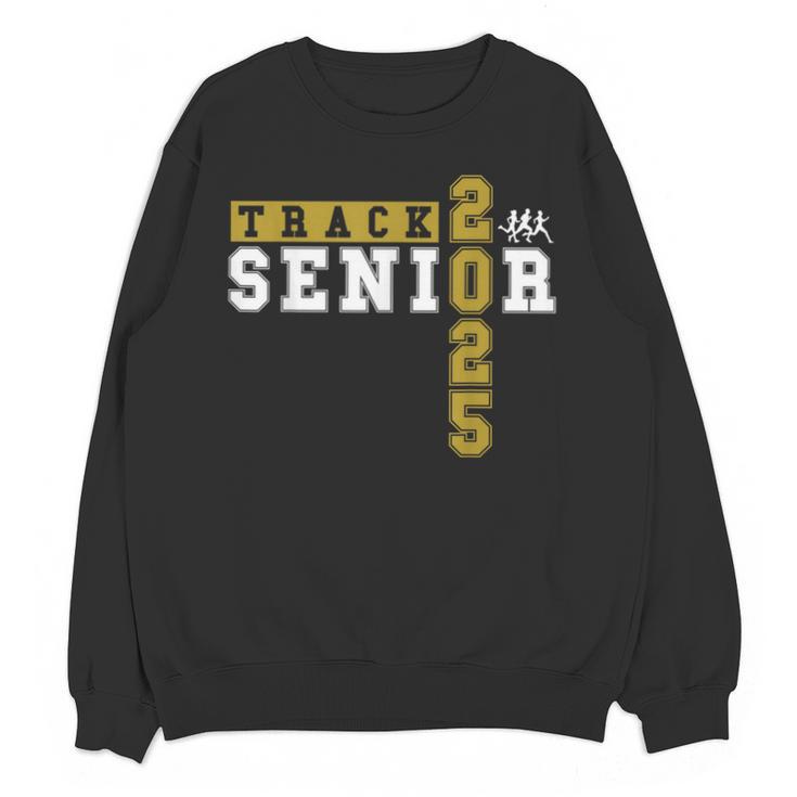 Track Senior Night Track Senior 2025 Graduation 14 Unisex Sweatshirt