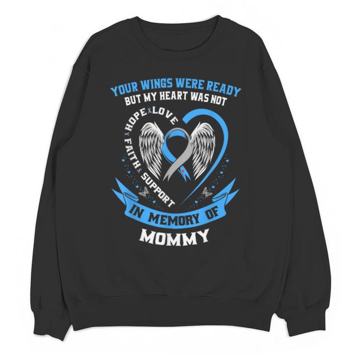 Type 1 Remembrance Memory Of Mommy Diabetes Awareness Month Unisex Sweatshirt