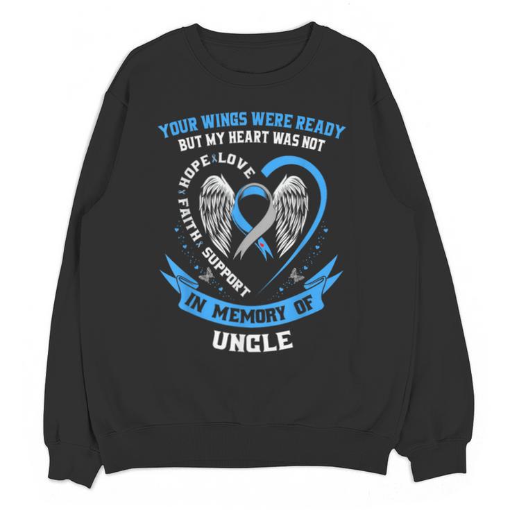Type 1 Remembrance Memory Of Uncle Diabetes Awareness Month Unisex Sweatshirt