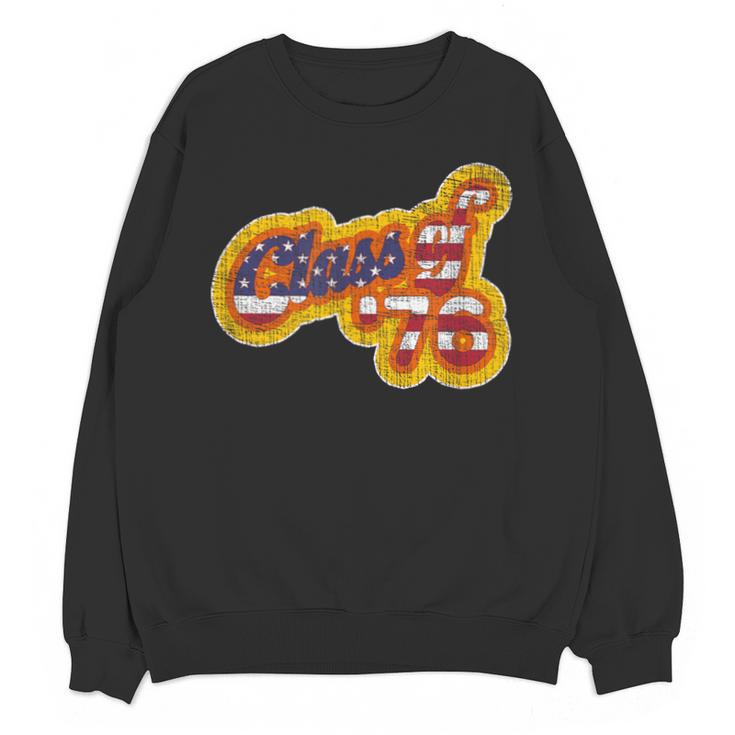 Vintage Class Of 1976 Bicentennial Graduation Year Unisex Sweatshirt