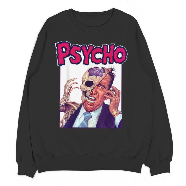 Vintage Movie Horror Poster Comic Book Graphic Film Night Unisex Sweatshirt