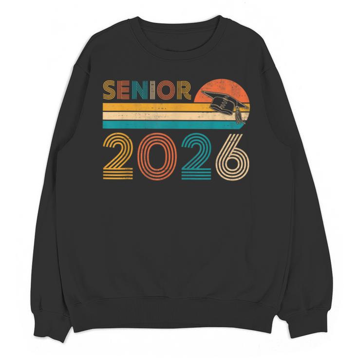 Vintage Senior 2026 Graduate Class Of 2026 Graduation Grad Unisex Sweatshirt