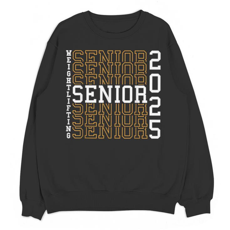 Weightlifting Senior Night Senior 2025 Graduation 42 Unisex Sweatshirt