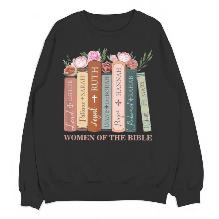 Women Of The Bible Christian Books Full Color Unisex Sweatshirt
