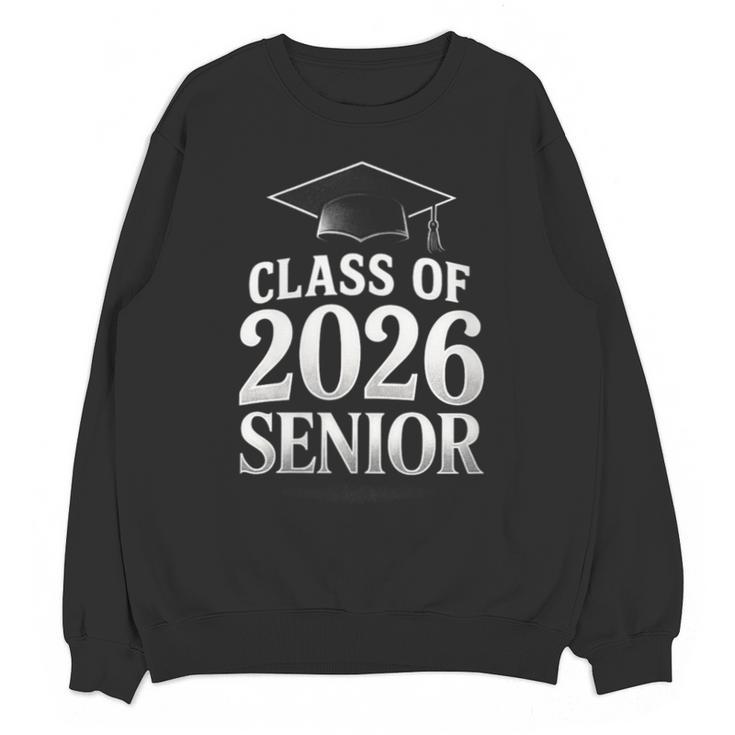 Women's Class Of 2026 Senior Graduation School College Unisex Sweatshirt