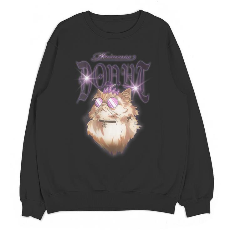 Women's Dungeon Crawler Carl Airbrushed Princess Donut Series Book Unisex Sweatshirt