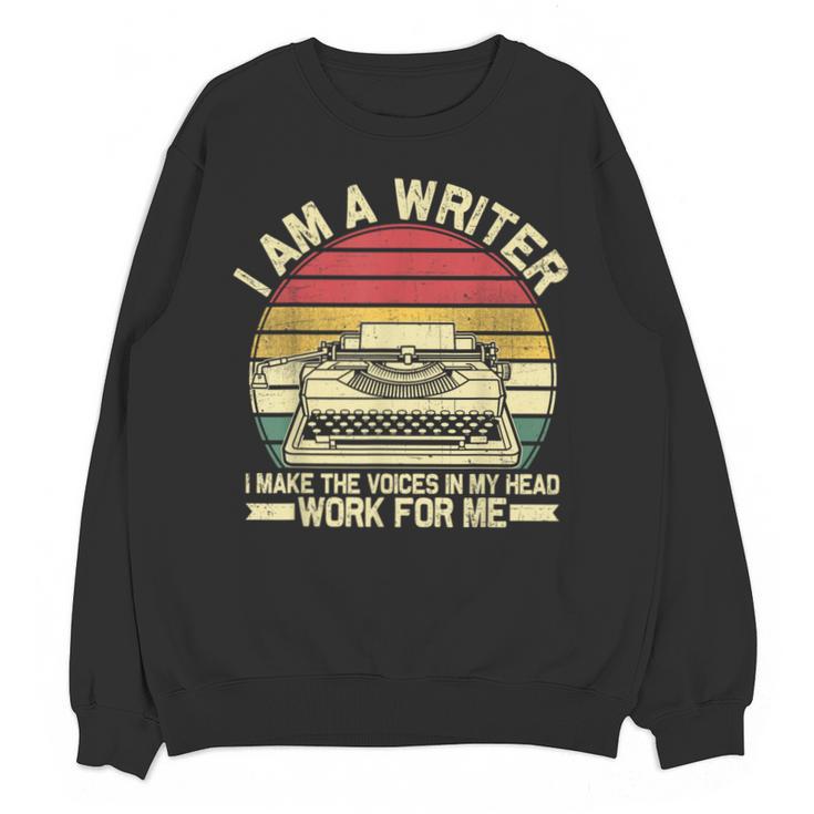 Writer Shirt Men Women Author Book Novelist Poet Unisex Sweatshirt
