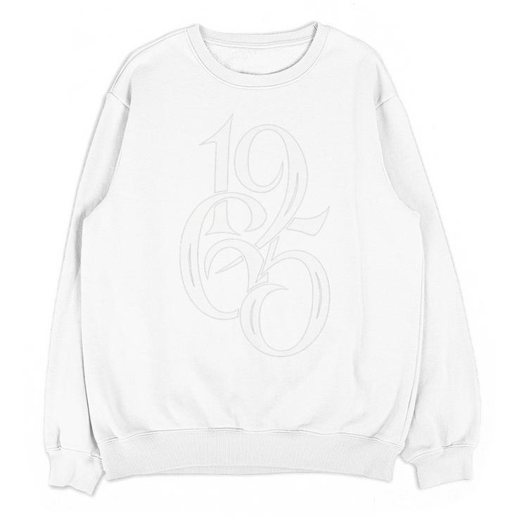 1965 Vintage Retro Birthday Year Nostalgia Unisex Sweatshirt 1965 Vintage Retro Birthday Year Nostalgia Unisex Sweatshirt