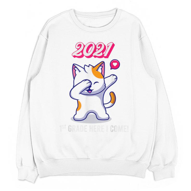 2021 Kindergarden Graduation Celebration Dapping Cat For Men Women Kids Unisex Sweatshirt