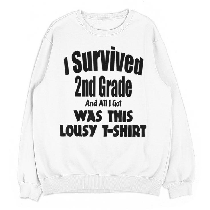 2nd Grade Graduation Boy Girl Graduate Education Unisex Sweatshirt