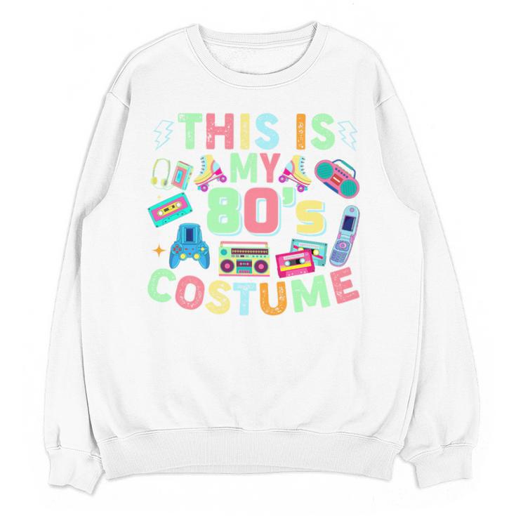This Is My 90s Costume Mixtape Era Outfits Nostalgia 1990s Premium Tri-Blend Unisex Sweatshirt