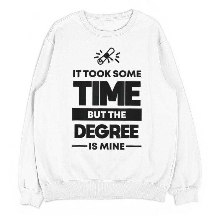 Adult College Graduation Unisex Sweatshirt