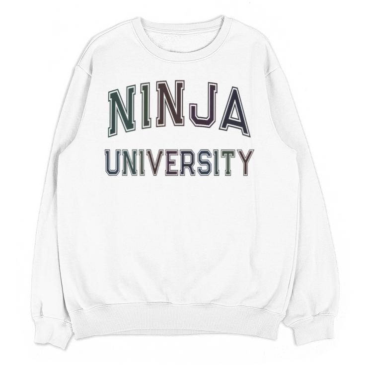Antisocial NINJA UNIVERSITY Introvert Sarcastic Unisex Sweatshirt