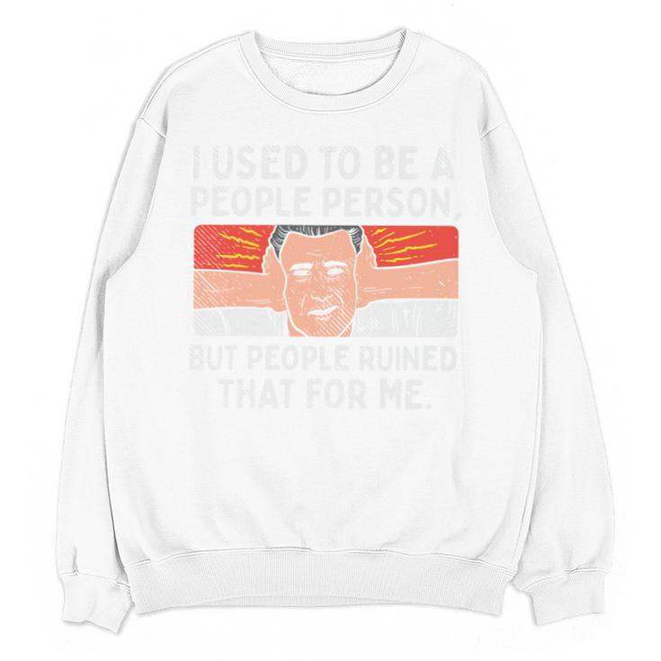 Antisocial Not A People Person Socially Selective Introvert Unisex Sweatshirt