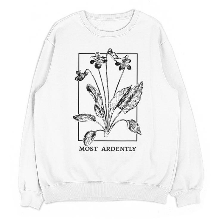 Most Ardently Book Lover Book Club Unisex Sweatshirt