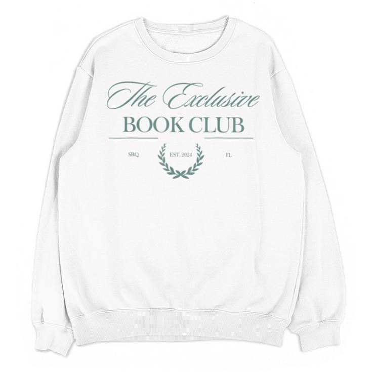 Graphic Book Club Sweatshirt Unisex Sweatshirt