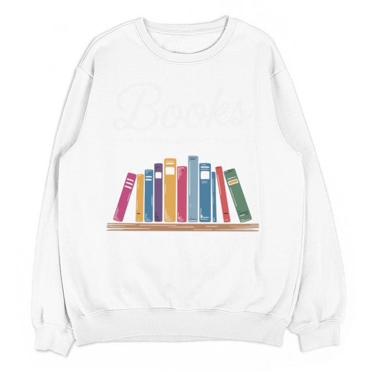 Books The Original Handheld Device Book Lovers Unisex Sweatshirt