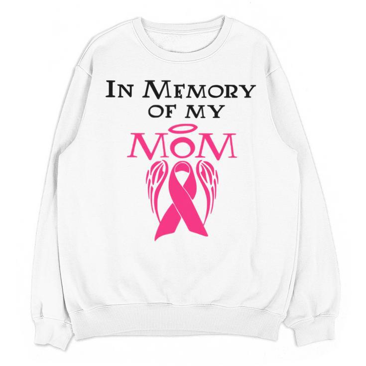 Breast Cancer Awareness Memory Mother Chemo Fighter Unisex Sweatshirt