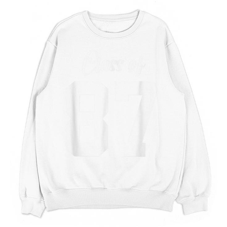 Class Of 1987 Matching Graduation High School Reunion Unisex Sweatshirt