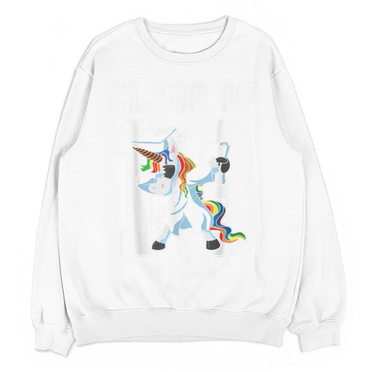 Class Of 2018 Graduation Dabbing Unicorn Unisex Sweatshirt