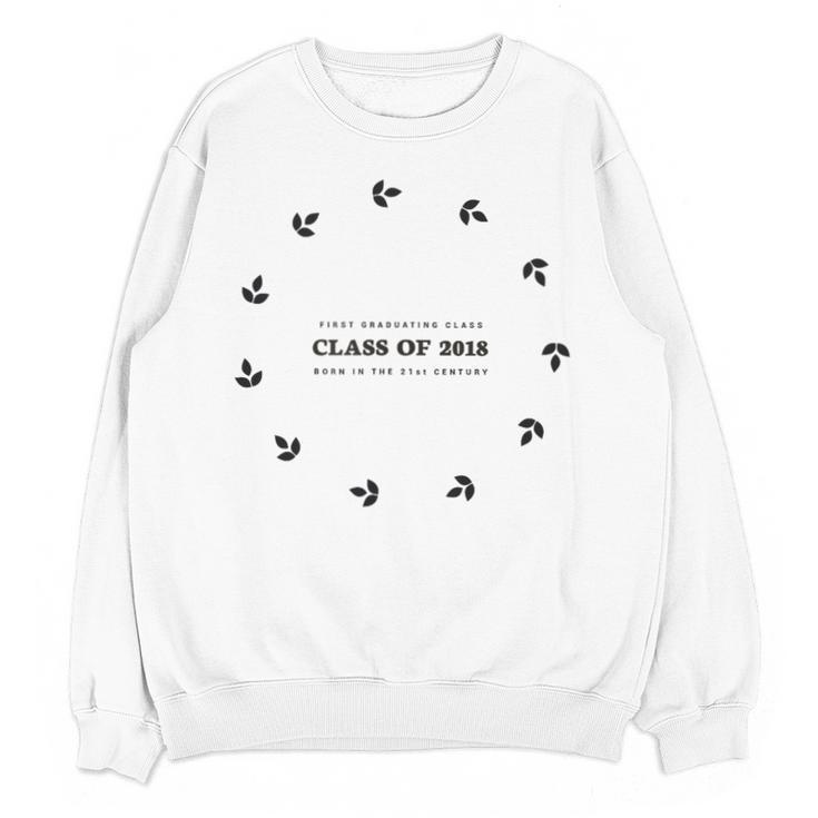 Class Of 2018 Graduation Shirt First Graduating Class Unisex Sweatshirt