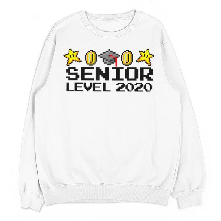 Class Of 2020 Senior Retro Video Game Graduation Gamer Unisex Sweatshirt