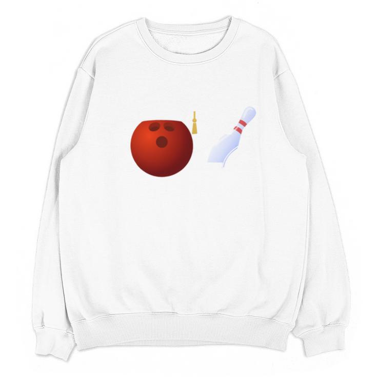 Class Of 2022 Graduation For Him Her Bowling Sports Unisex Sweatshirt