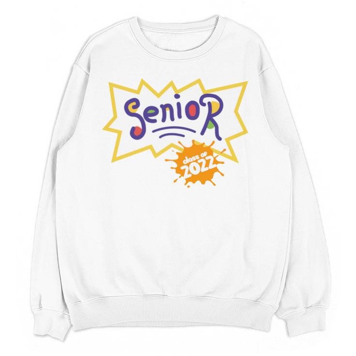 Class Of 2022 Senior Year 90's TV Style Graduation For Grad Unisex Sweatshirt