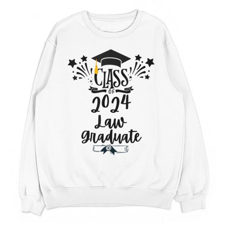 Class Of 2024 Law Graduation 2024 JD Degree Law Graduate Unisex Sweatshirt