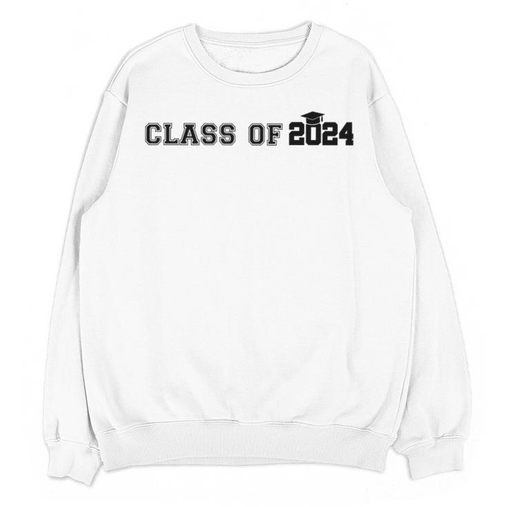 Class Of 2024 Senior Autograph High School Memory Party Unisex Sweatshirt