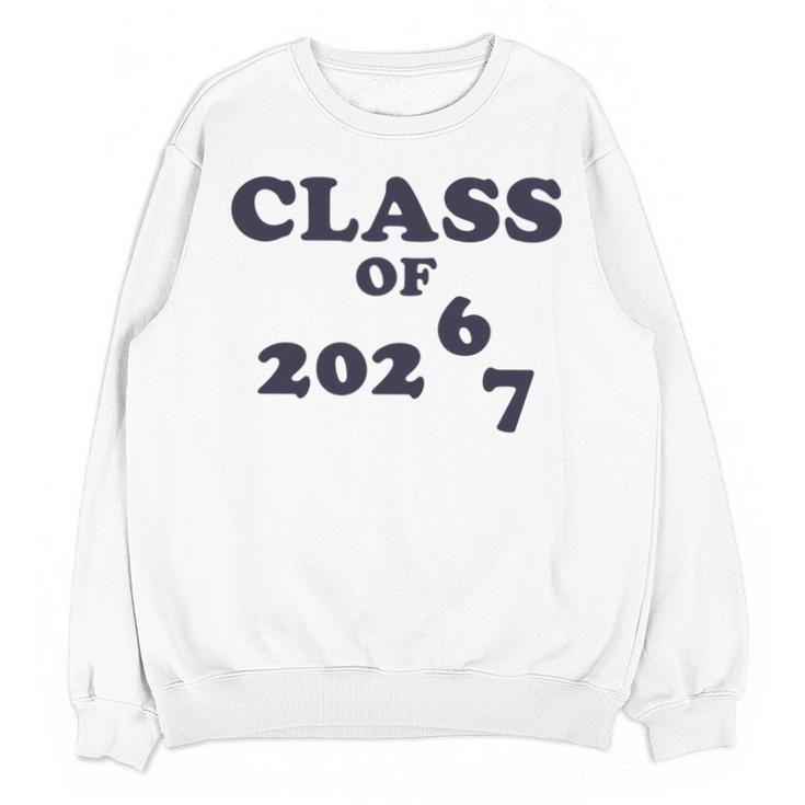 Class Of 2026 Graduation So Done Grade Middle High School Unisex Sweatshirt