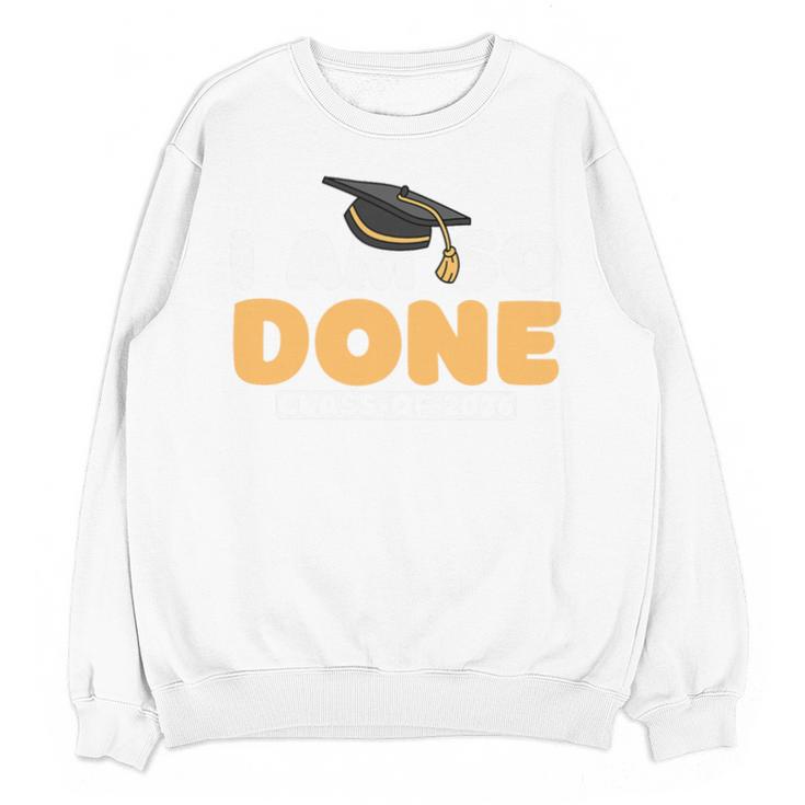 Class Of 2026 I Am So Done Graduation For Him Her Women Men Premium Tri-Blend Unisex Sweatshirt