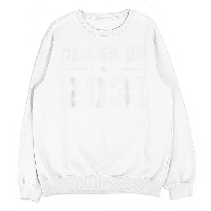 Class Of 2031 Future Kindergarten Graduation Sign Shirt Unisex Sweatshirt