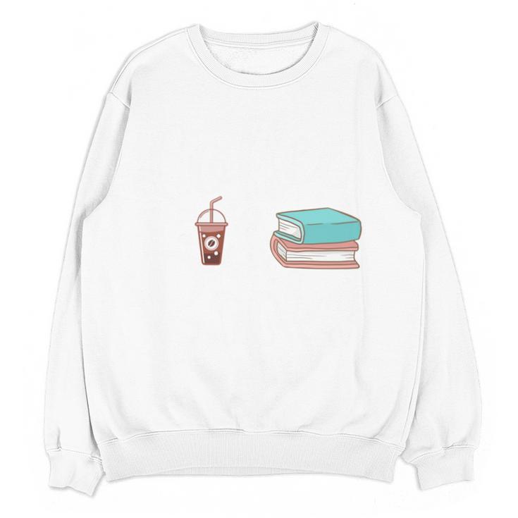 Coffee And Books Unisex Sweatshirt