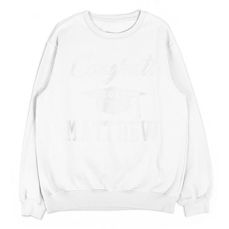Congrats 2018 Matthew College High School Graduation T-Shir Unisex Sweatshirt