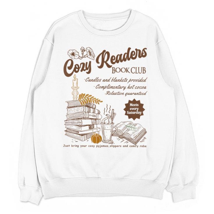 Cozy Girl Book Club Cozy Readers Book Club Unisex Sweatshirt