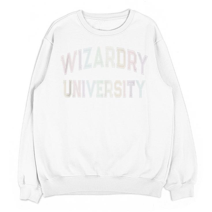 Crazy Antisocial WIZARDRY UNIVERSITY Introvert Don't Call Me Unisex Sweatshirt