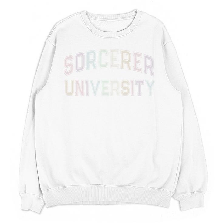 Crazy Sarcastic SORCERER UNIVERSITY Introvert Anti Social Unisex Sweatshirt