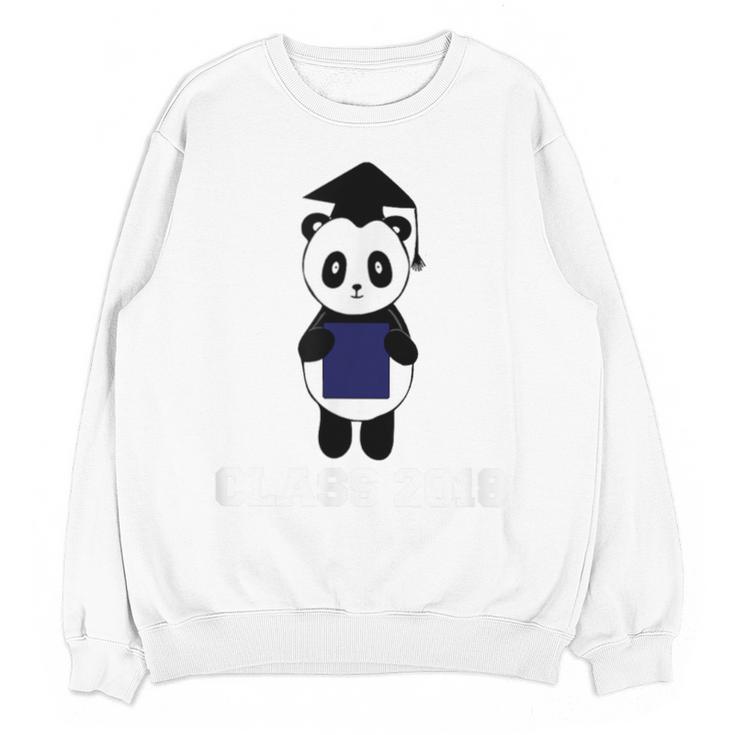 Cute Graduation Panda Class 2018 Unisex Sweatshirt