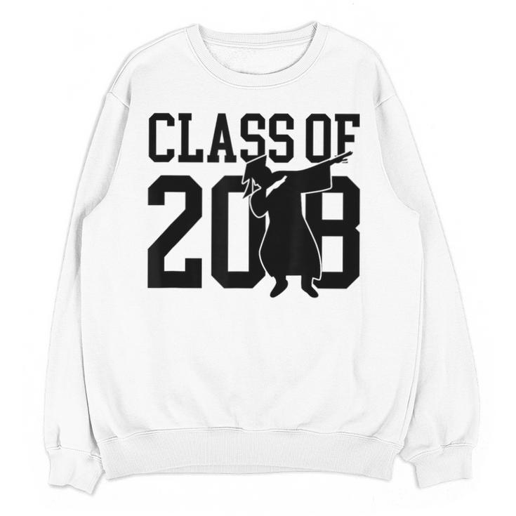 Dabbing Graduation Shirt Class Of 2018 Unisex Sweatshirt