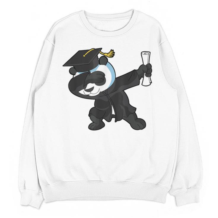 Dabbing Panda Bear Graduation Senior 2019 Shirt Unisex Sweatshirt