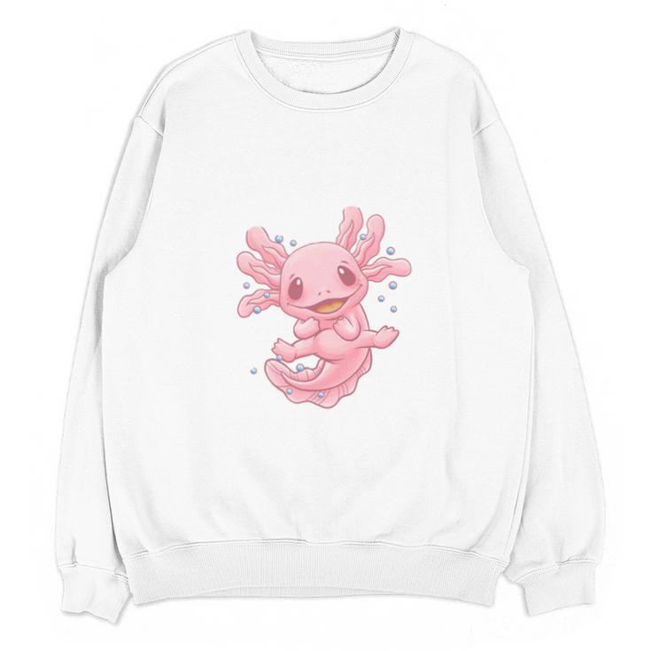 Most Days I Just Wanna Be An Axolotl Salamander Introvert Unisex Sweatshirt